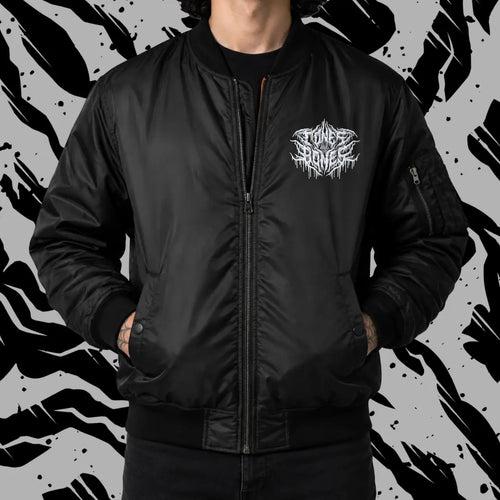 BLACKOUT BOMBER JACKET