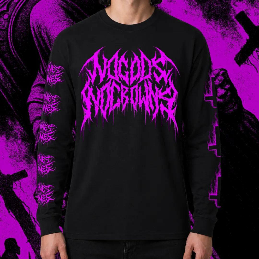 NO GODS, NO CROWS LONGSLEEVE