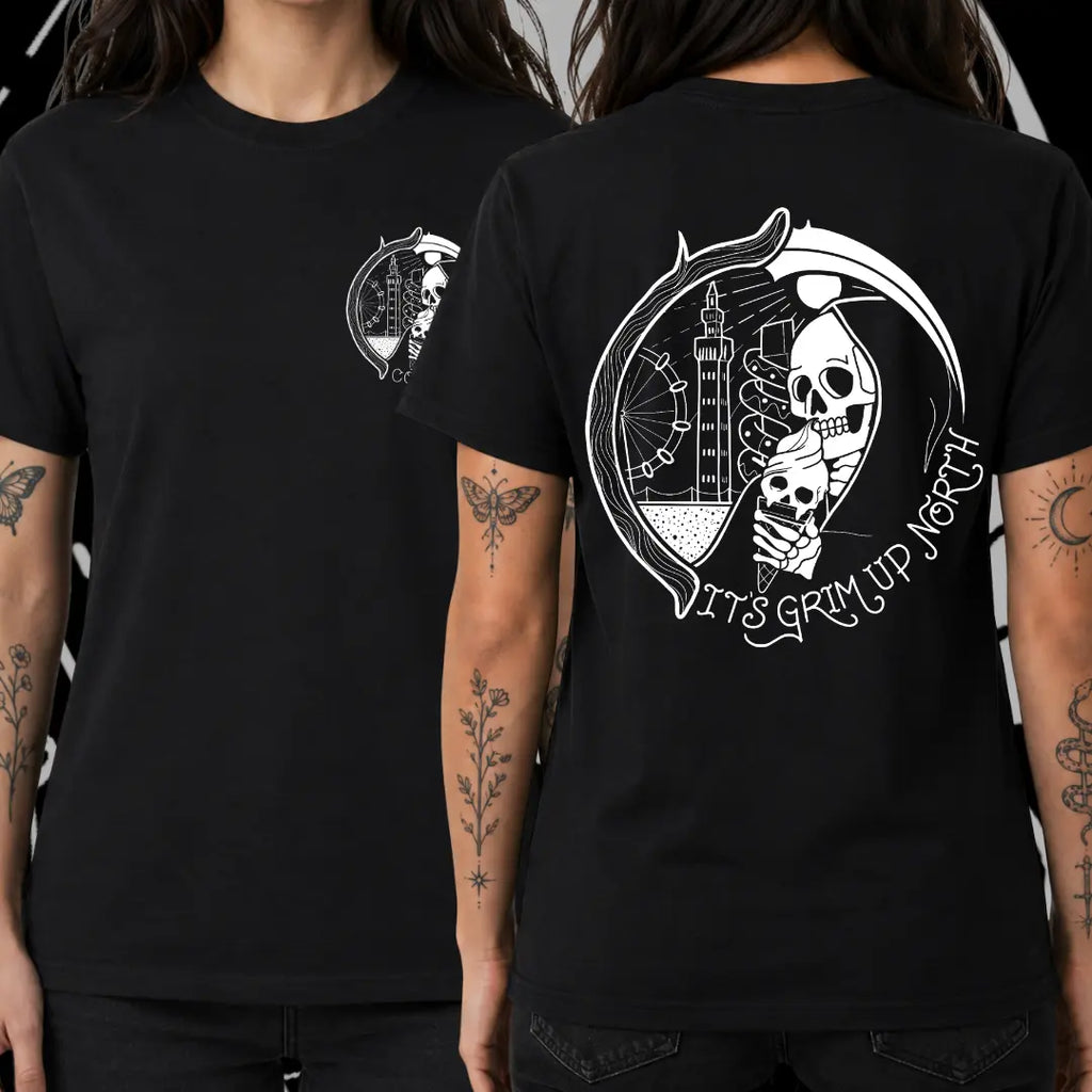 IT'S GRIM UP NORTH T-SHIRT